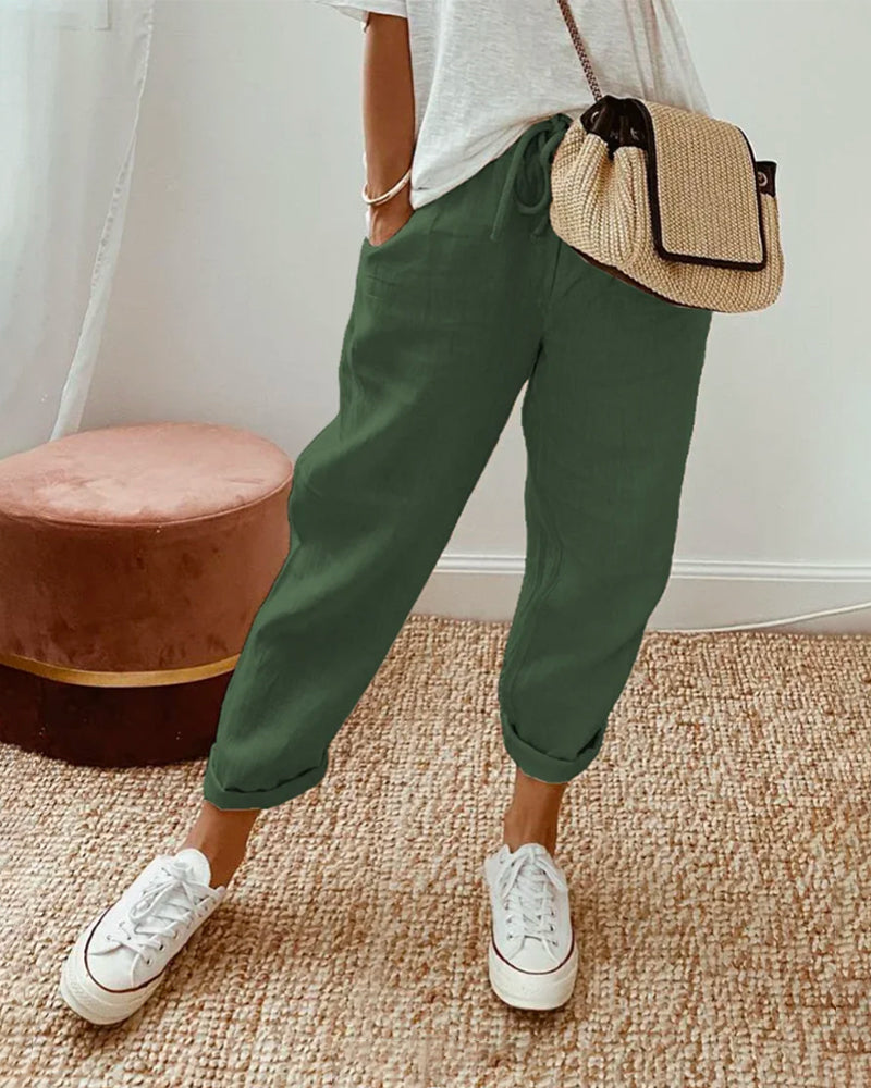 BreezyGems™️ - Super Comfortable Linen Summer Pants