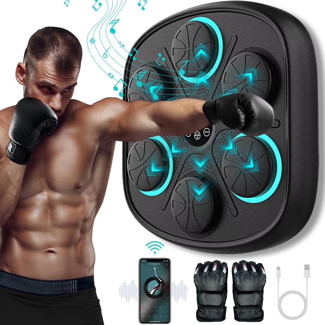 Entraîneur de Boxe Musical Intelligent Blanc Cadeau Homme