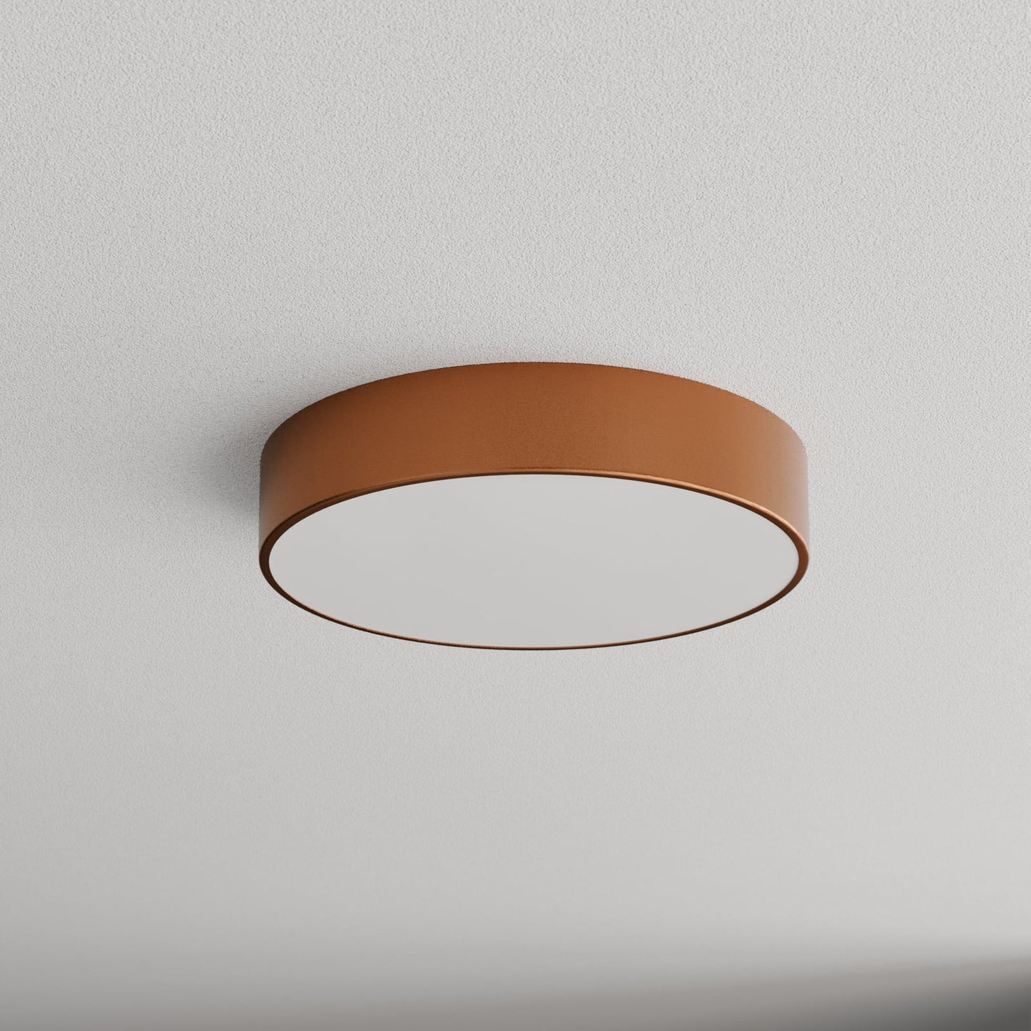 Plafonnier Cleo 400, Ø 40 cm cuivre