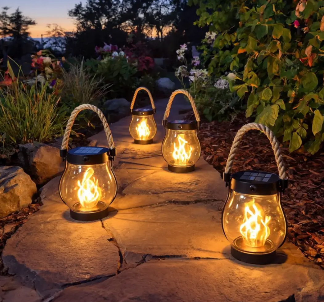 LumaGlow - Lumière extérieure sécurisée et confortable qui brille toute la nuit