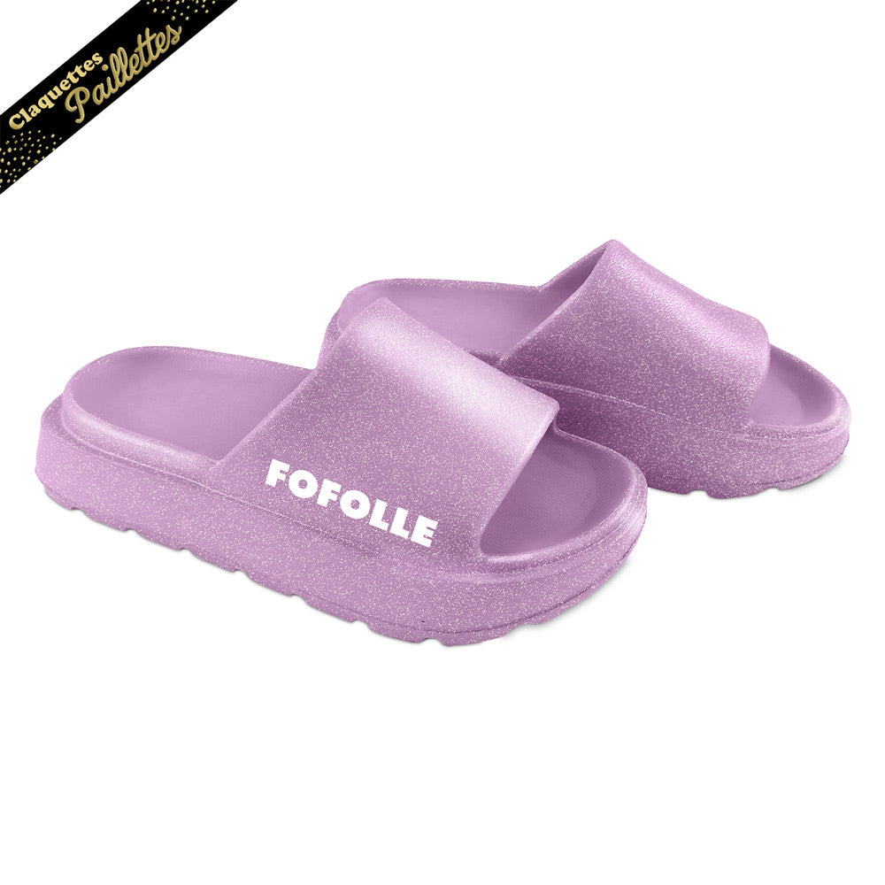 Claquettes à Paillettes - Fofolle