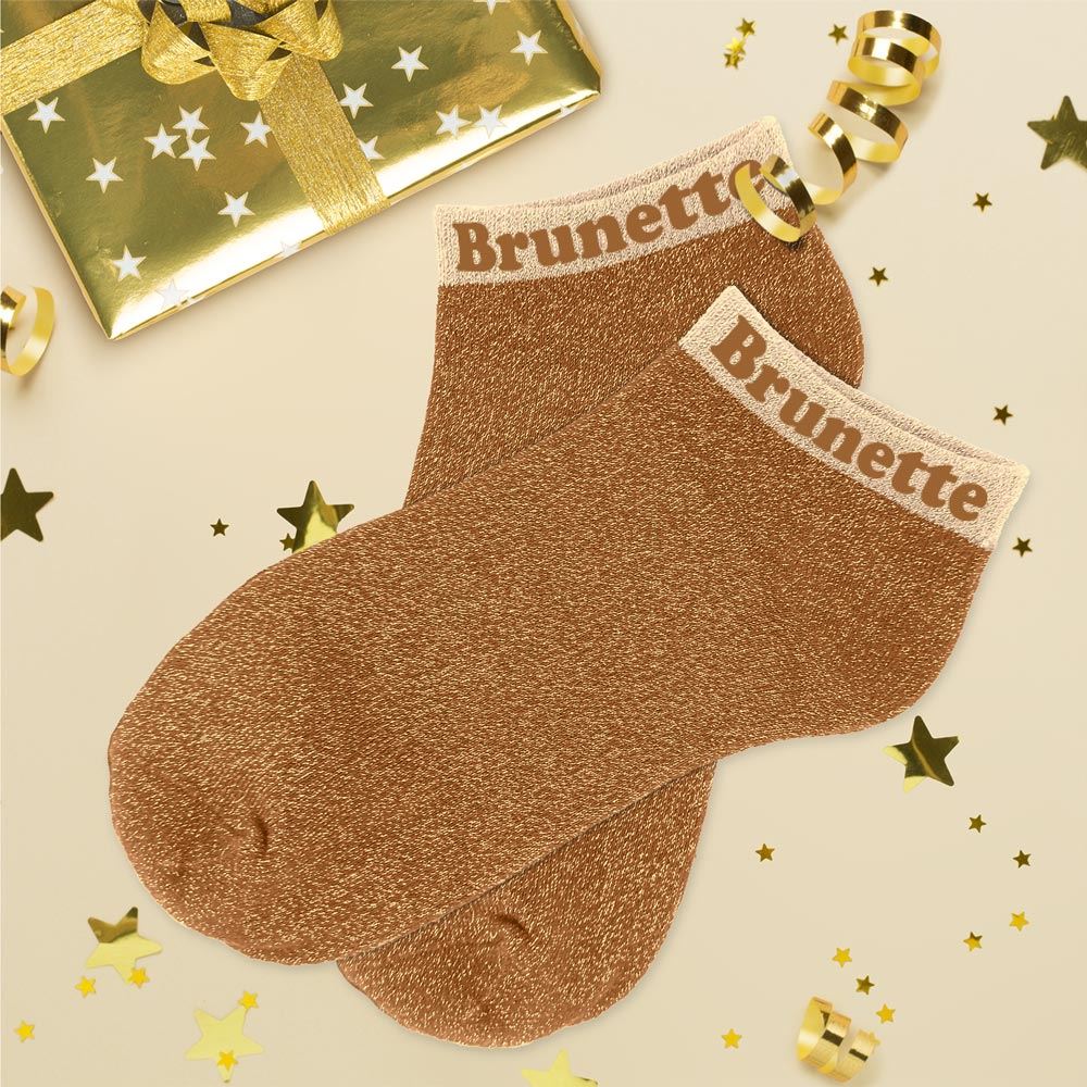Socquettes à Paillettes - Brunette