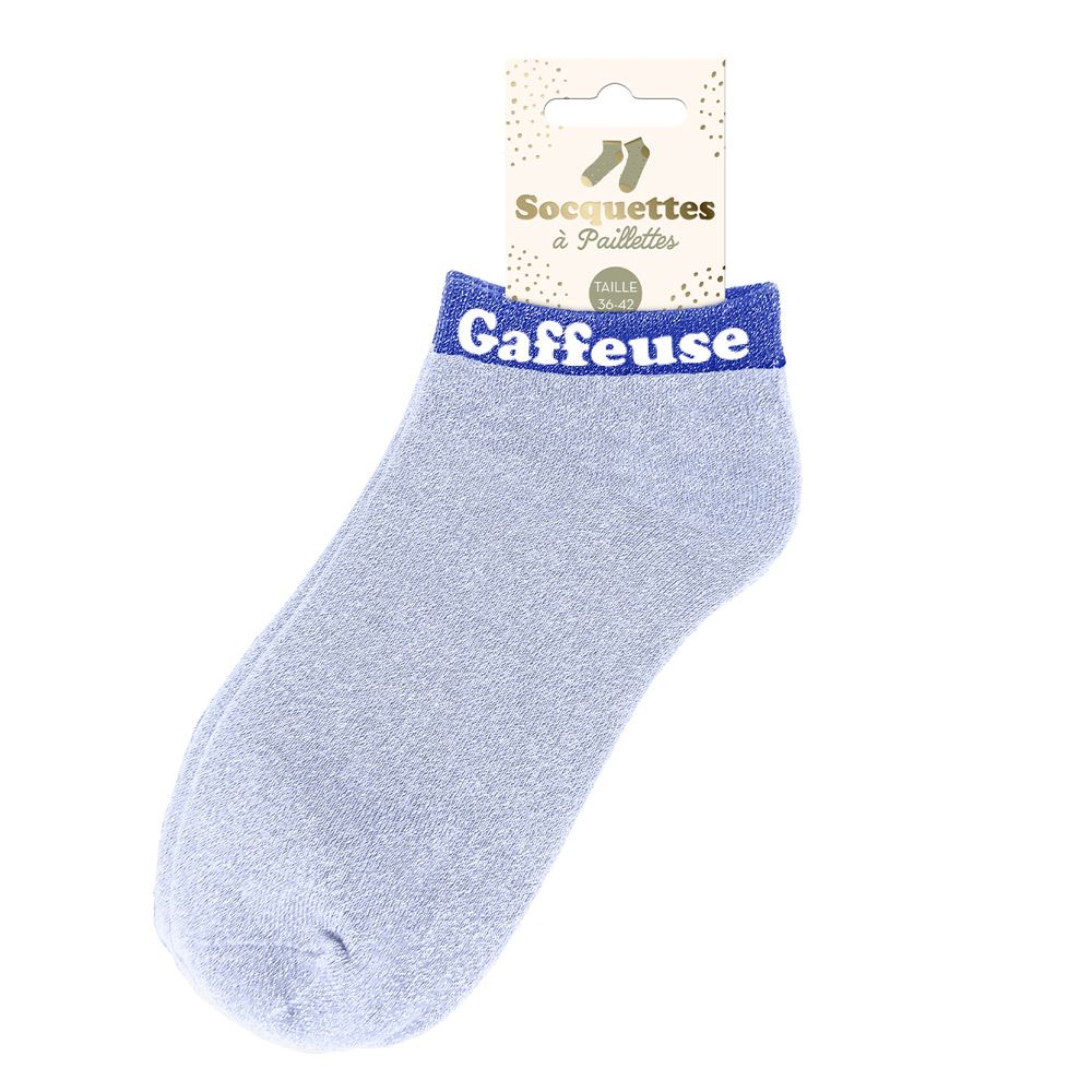 Socquettes à Paillettes - Gaffeuse