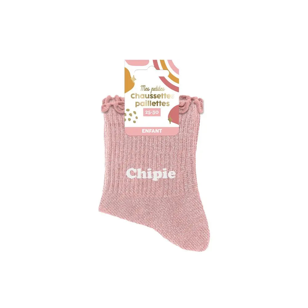 Chaussettes à Paillettes - Enfant - Chipie