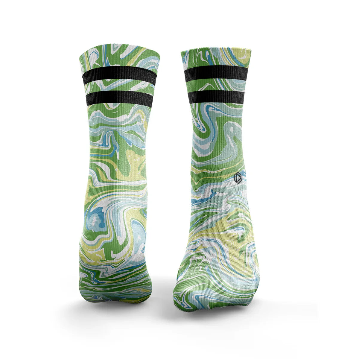 Chaussettes - Marble 2.0 - Tropical Greenery