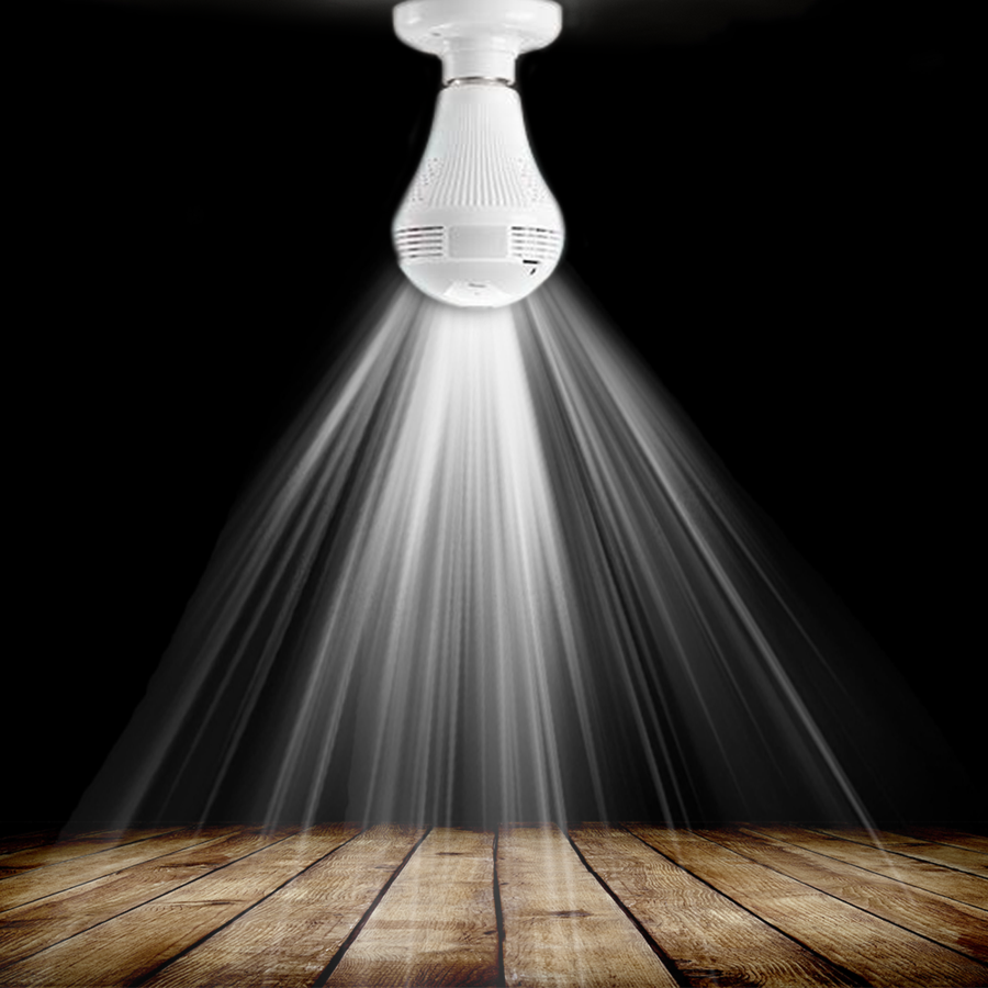Caméra de Surveillance LED Panoramique