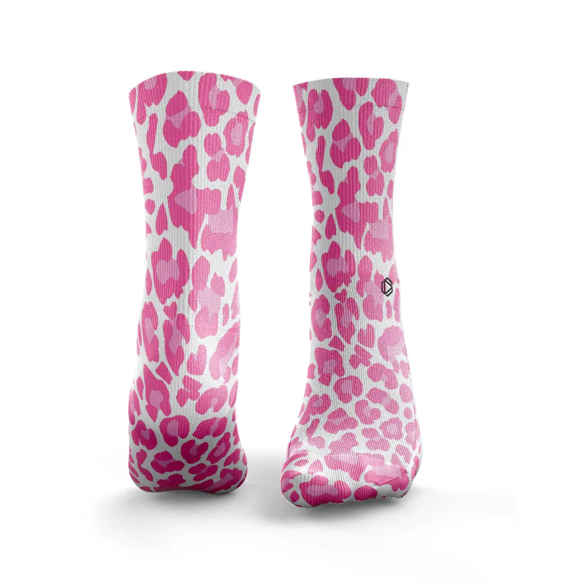 Chaussettes - Léopard Print Rose