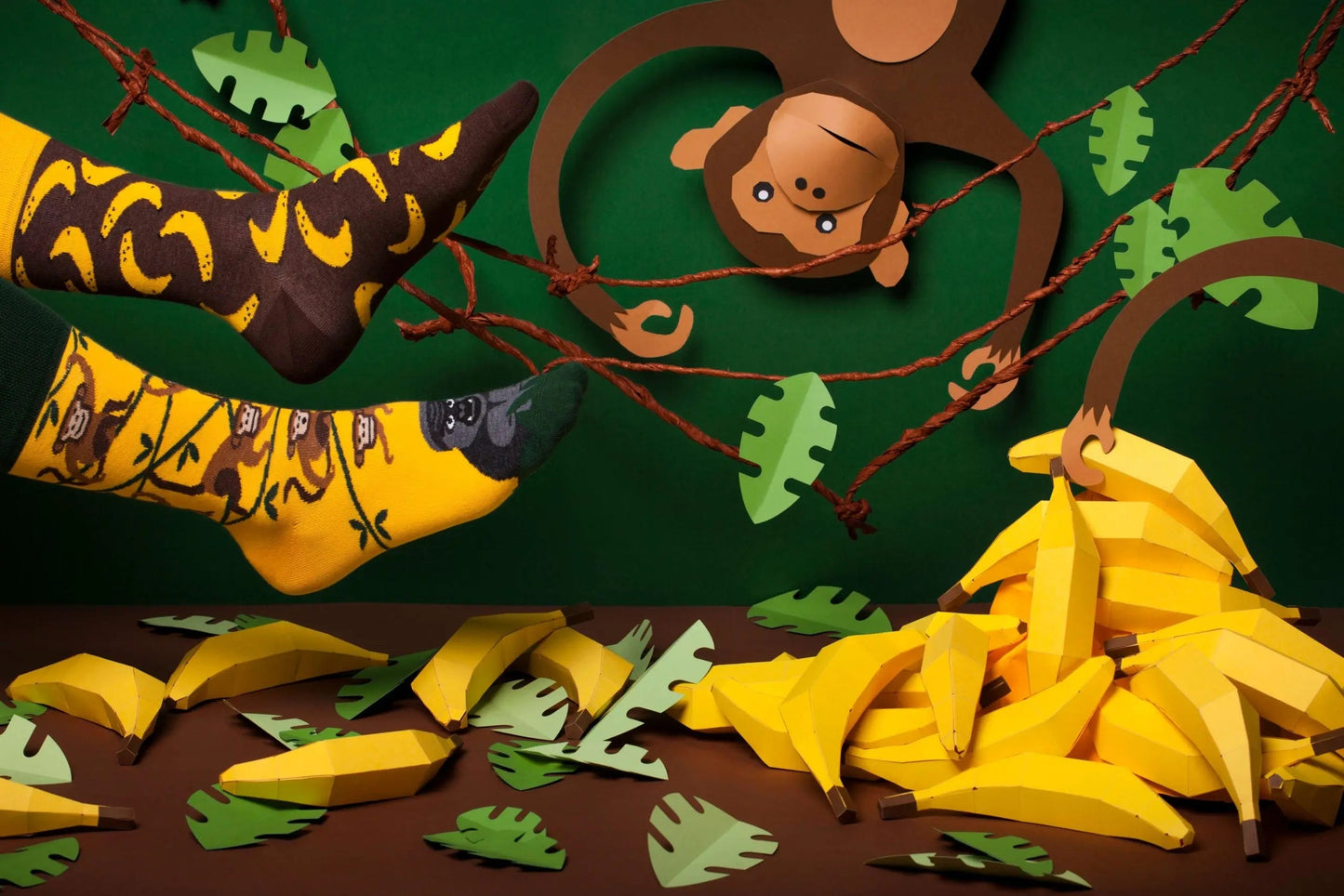 Chaussettes dépareillées - Monkey Business