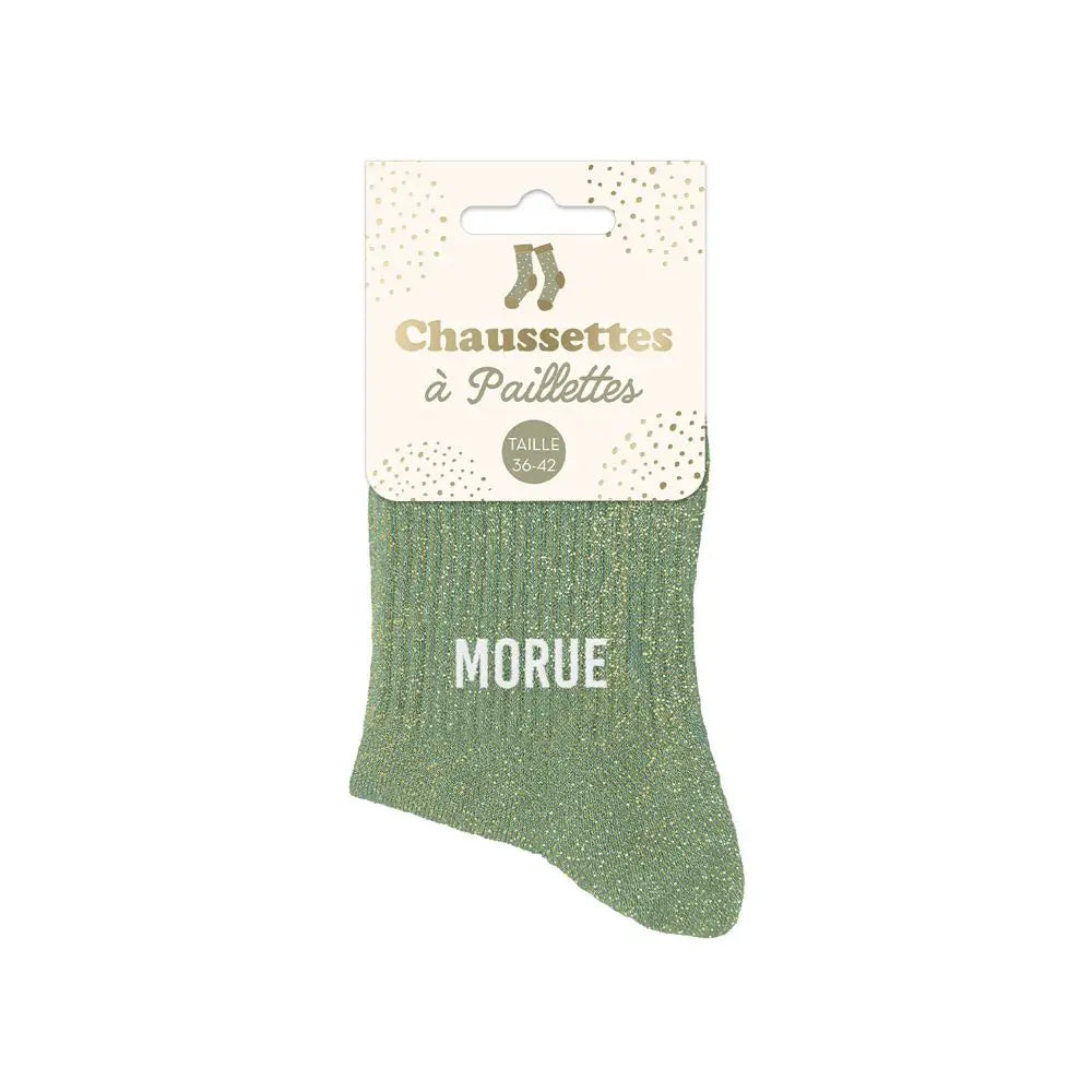 Chaussettes à Paillettes - Morue