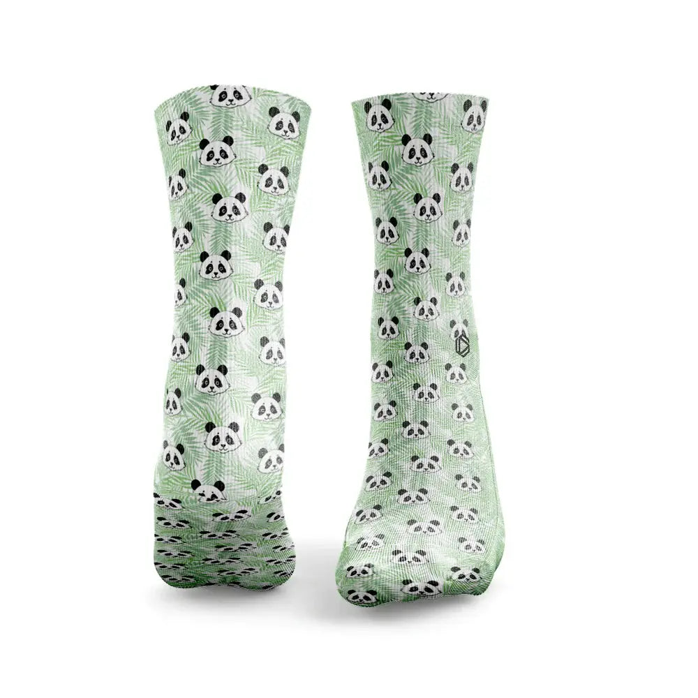 Chaussettes - Panda Socks - Dark Green