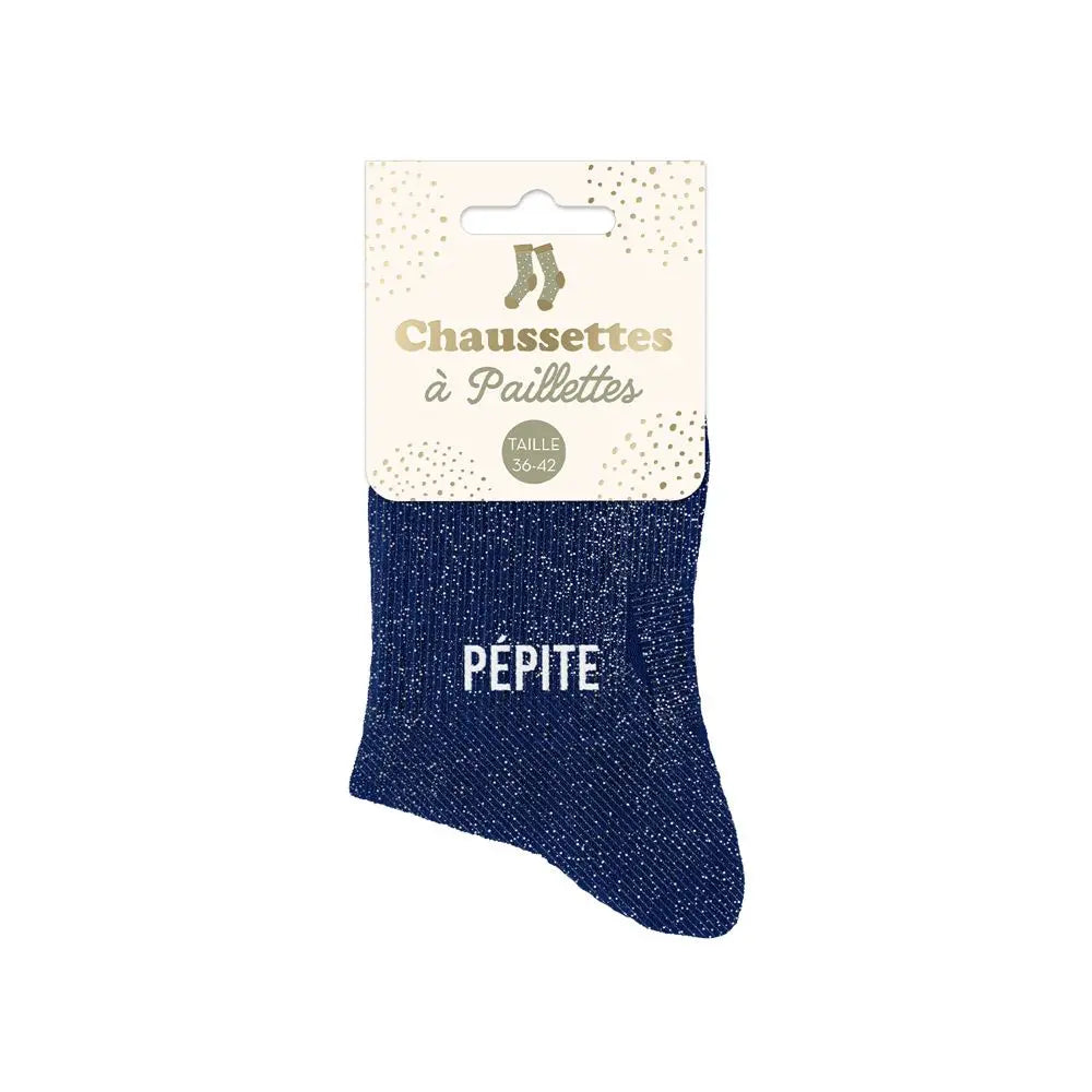 Chaussettes à Paillettes - Pépite