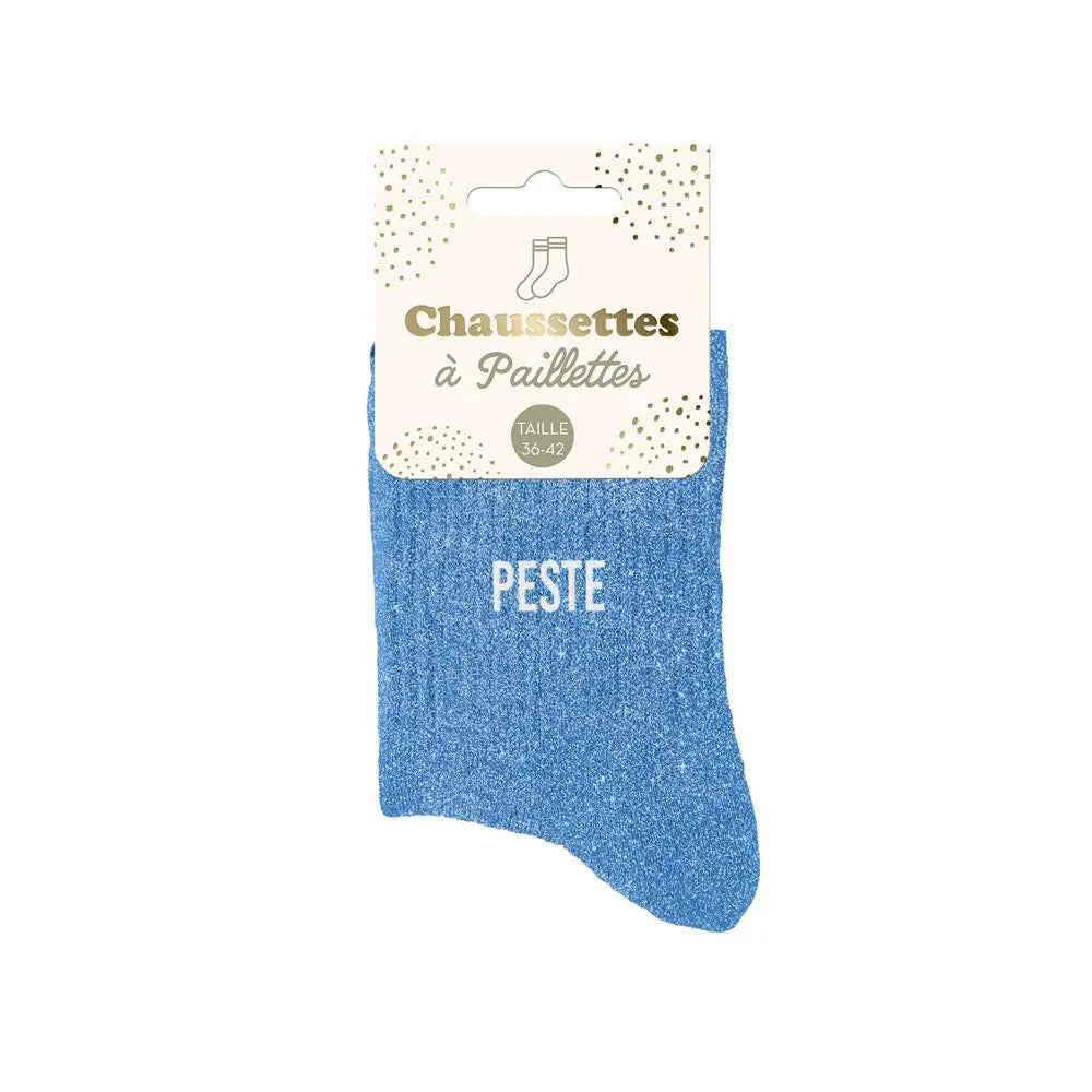 Chaussettes à Paillettes - Peste