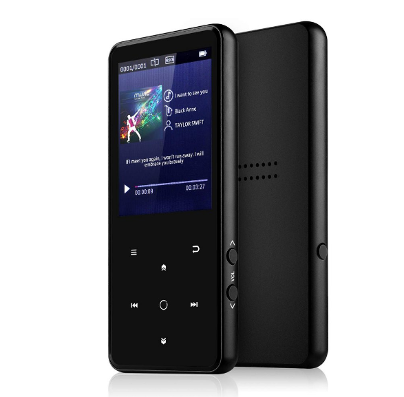 Baladeur MP3 Bluetooth Compact Écran 2,4 Pouces