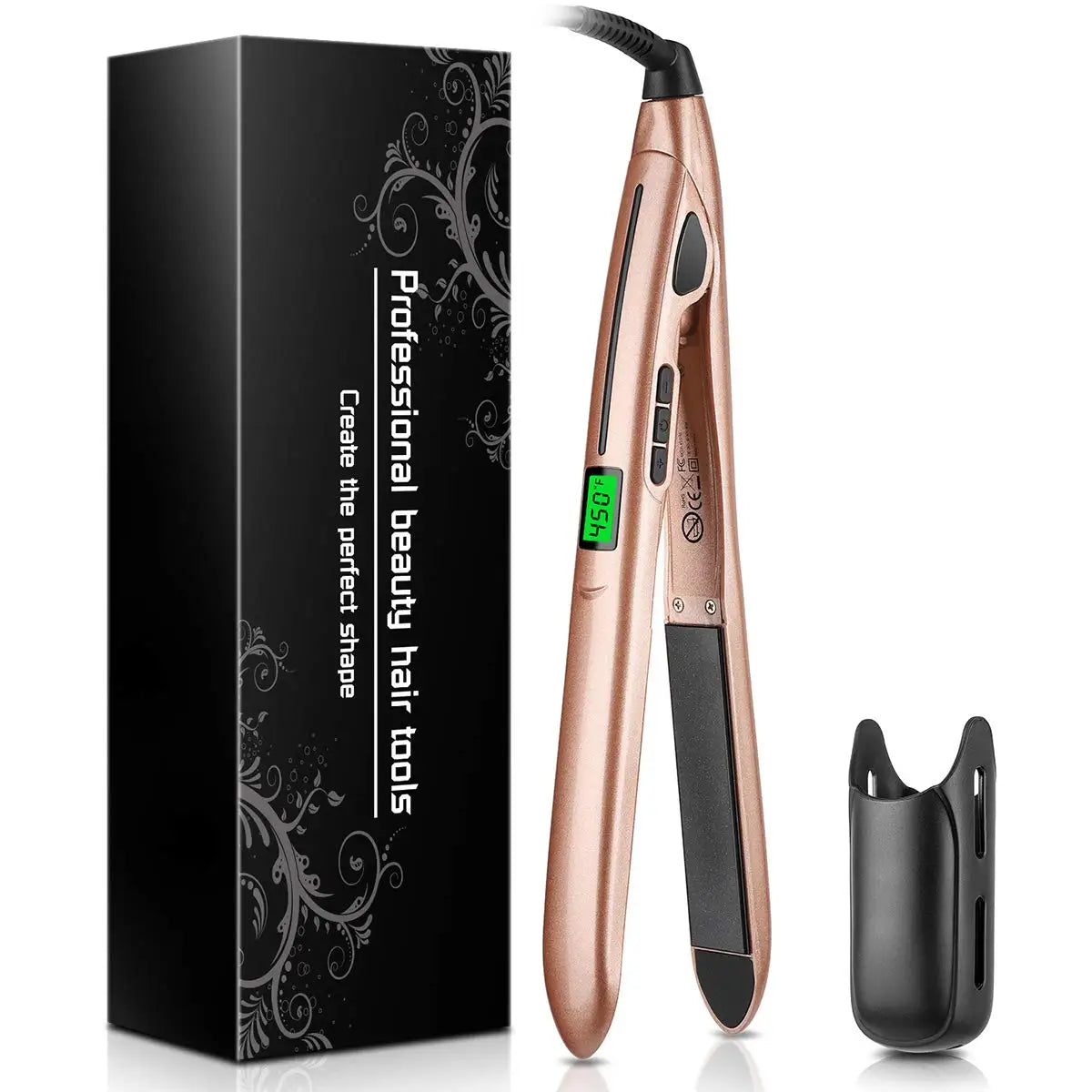 SmartWave™ – Lisseur Cheveux 2-en-1 avec Technologie Céramique & LCD