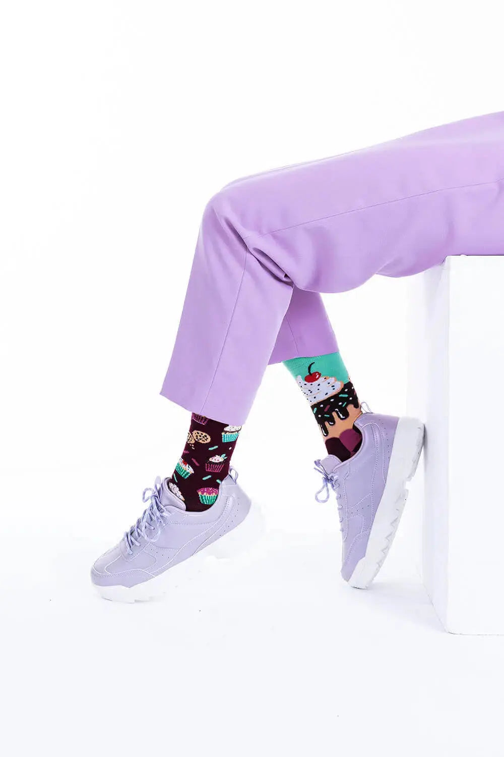 Chaussettes dépareillées - The Cupcake