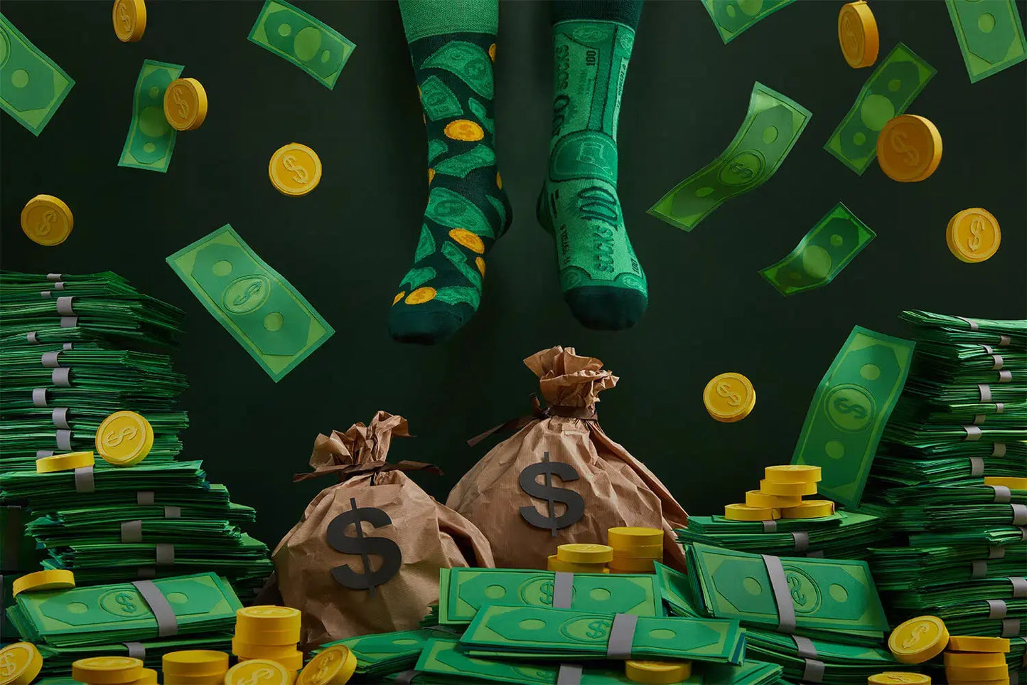 Chaussettes dépareillées - The Dollar
