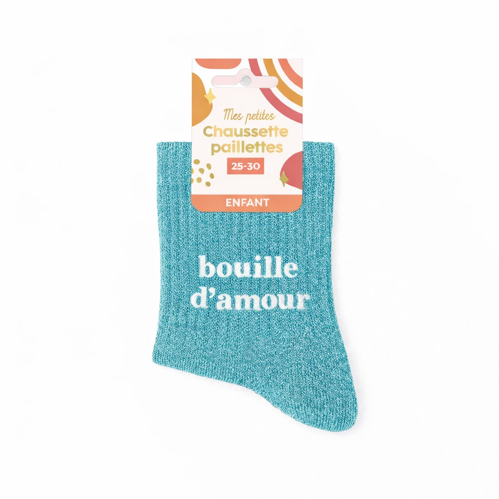 Chaussettes Paillettes - Enfant - Bouille d'Amour