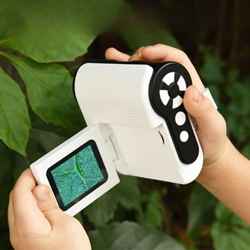 Microscope Éducatif pour Enfants 1000X avec Éclairage Réglable