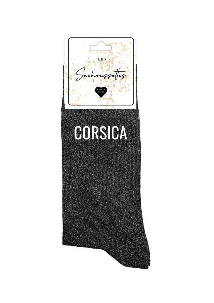 Chaussettes à paillettes - Corsica