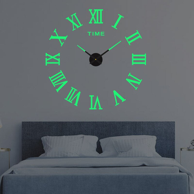 ArtisticTick Black Quartz Statement Wall Clock – photo 7