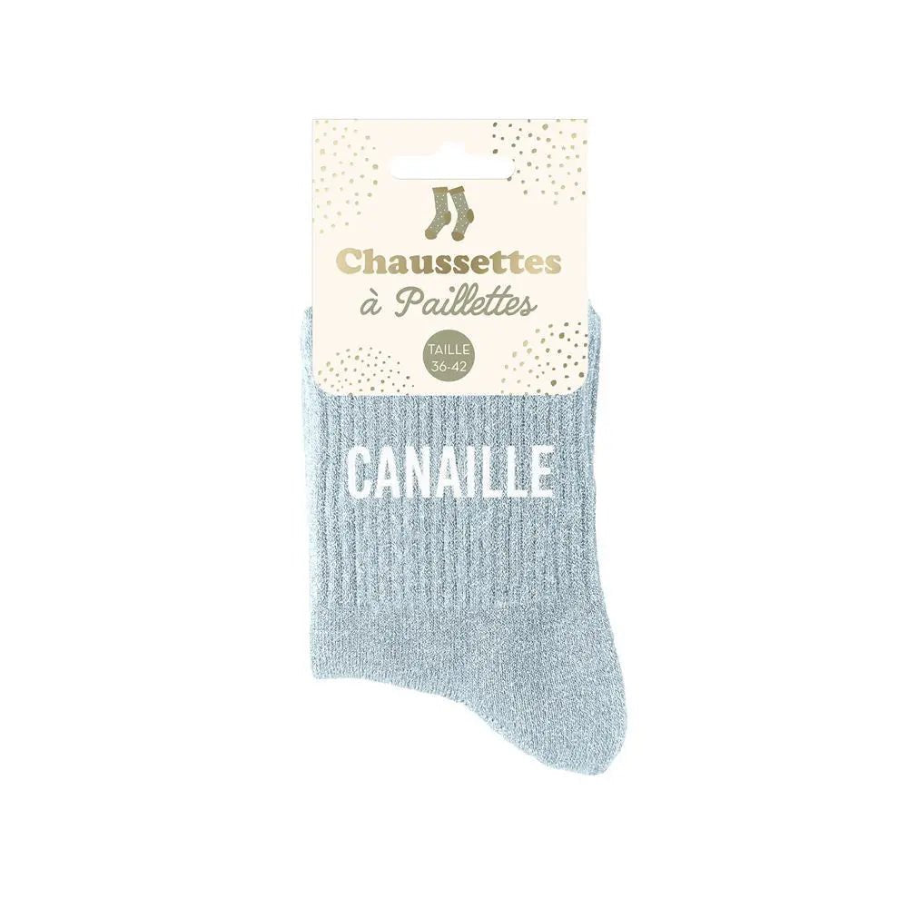 Chaussettes à Paillettes - Canaille