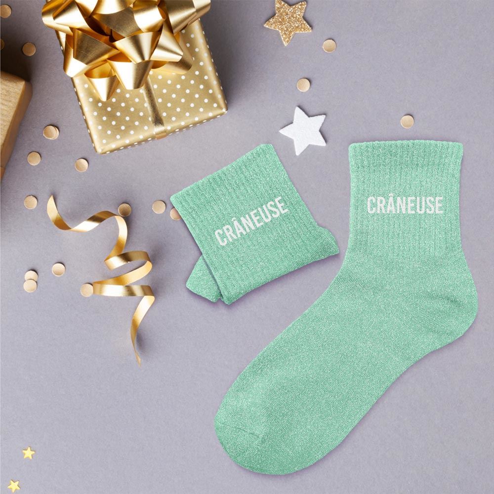 Chaussettes à Paillettes - Crâneuse