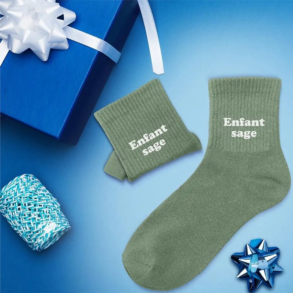 Chaussettes - Enfant - Sage