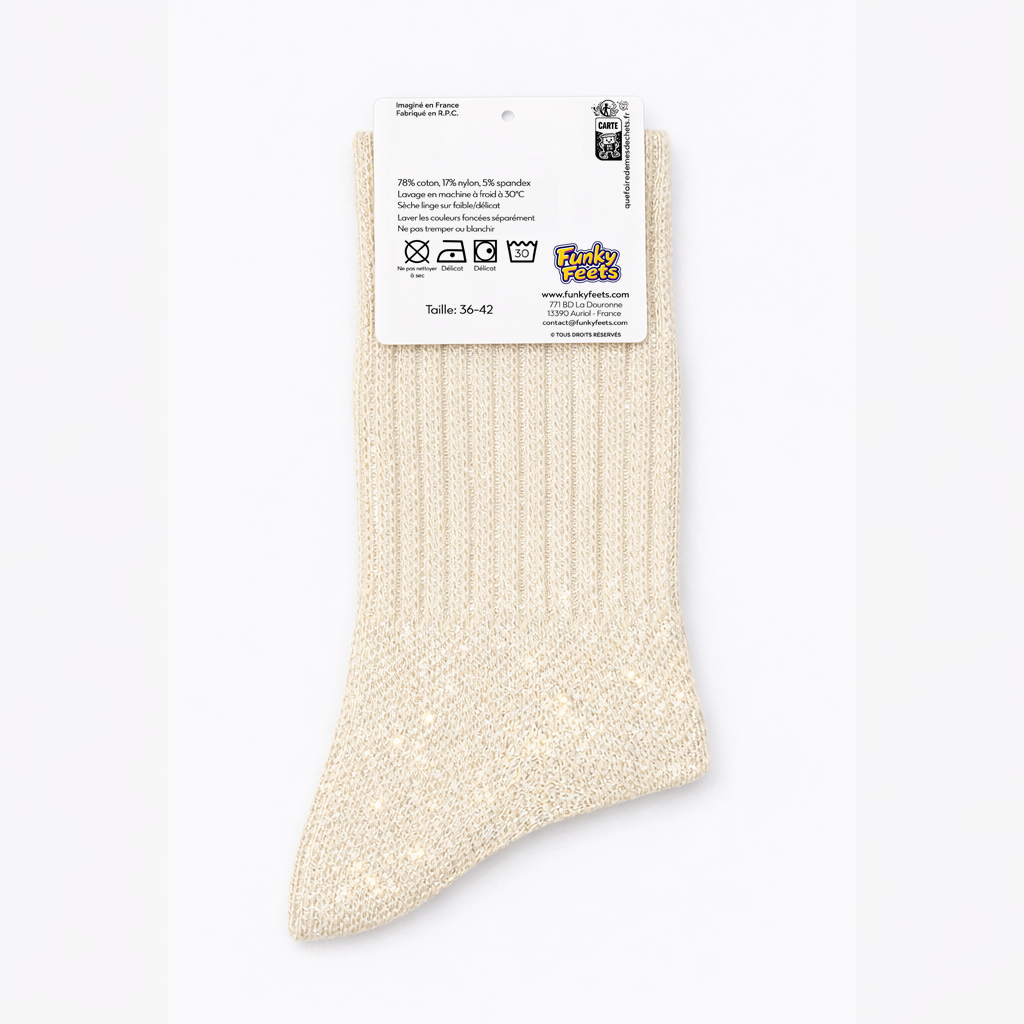 Chaussettes à Paillettes - C'est carré