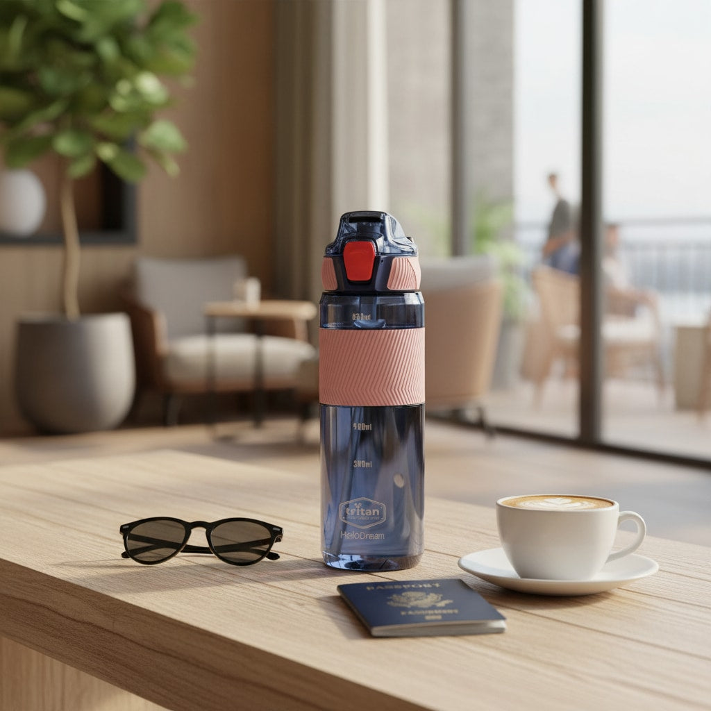 Gourde BulbChain Tritan avec paille intégrée 750ml | Le Sac du Voyageur