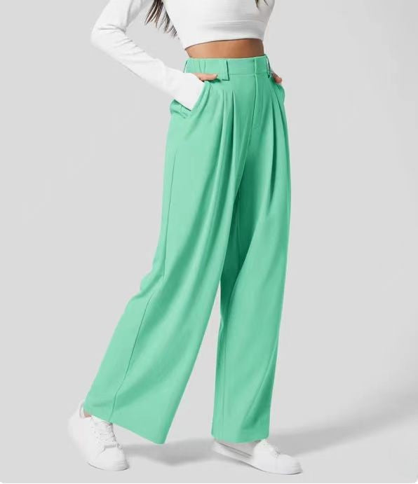 Pantalon Cintré Femme, jambe large