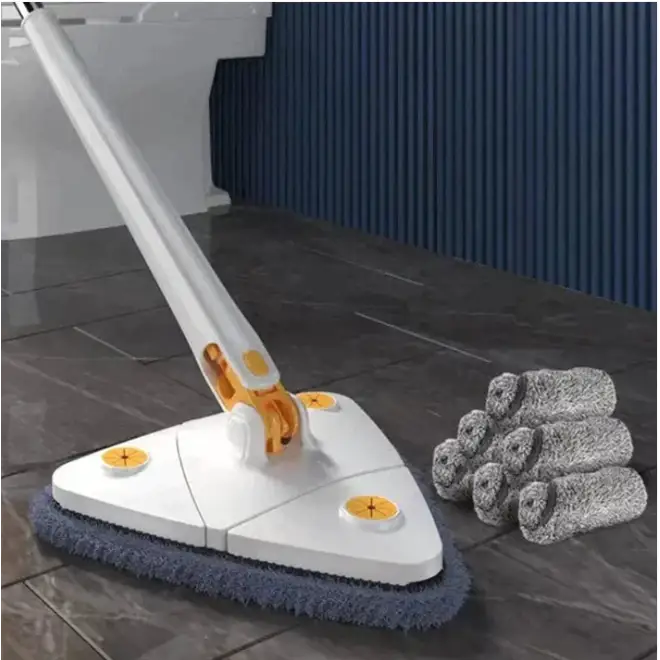 Balai Multi-Angle avec 6 Éponges de Nettoyage Gratuites