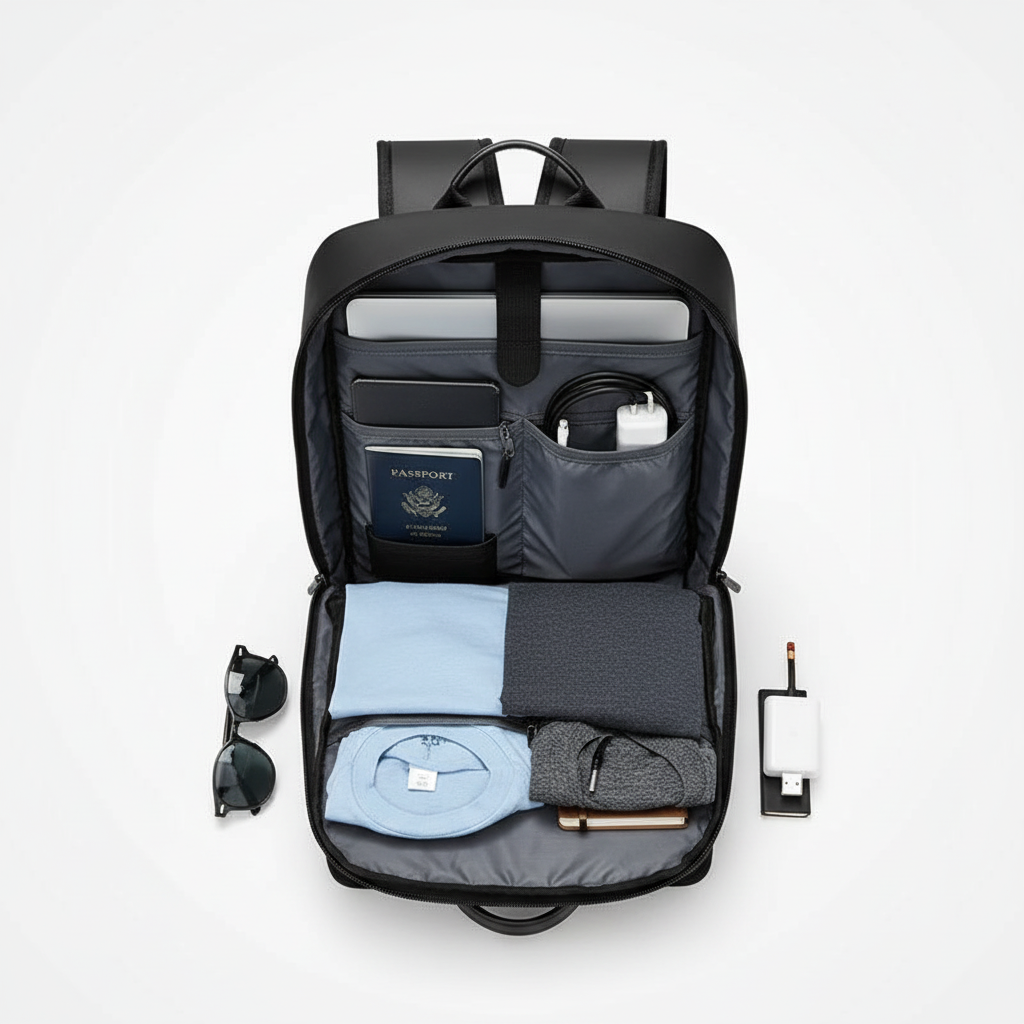 ETRAVE - Sac À Dos Ordinateur Homme Luxe