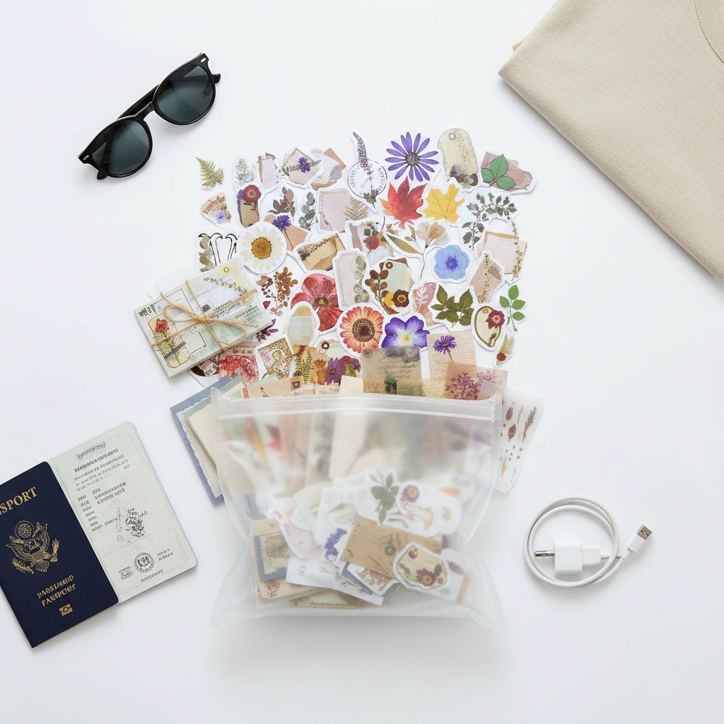 Autocollants Carnet de Voyage