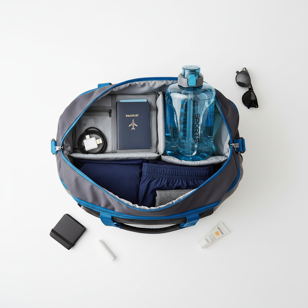Gourde Bidon GlassValve Anti-Fuite Sport & Randonnée | Le Sac du Voyageur