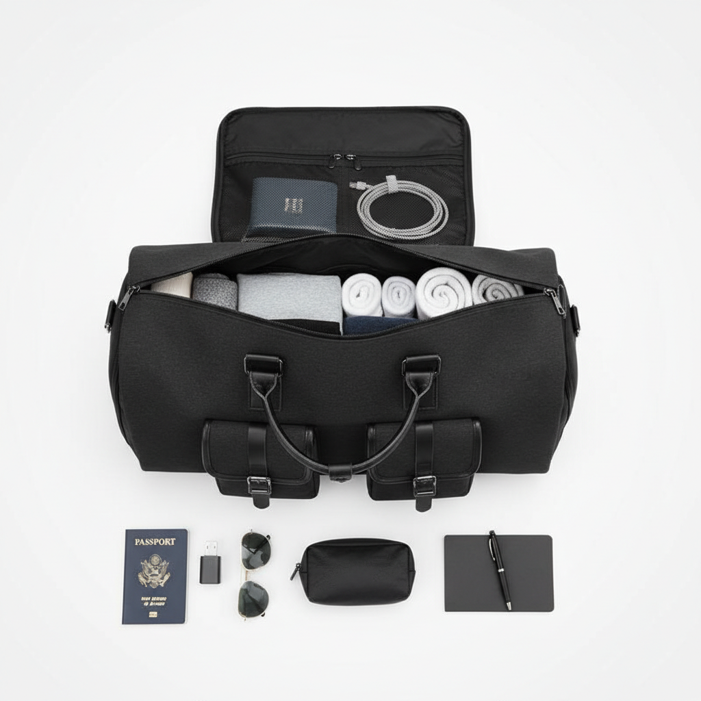 DURALIA - Sac de Voyage Homme pour Costume