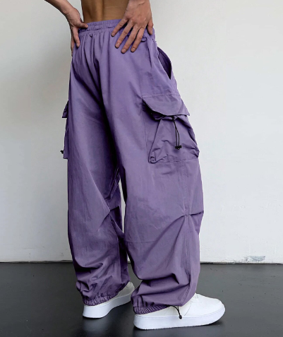 Pantalon Ample Décontracté Homme, multi-poches