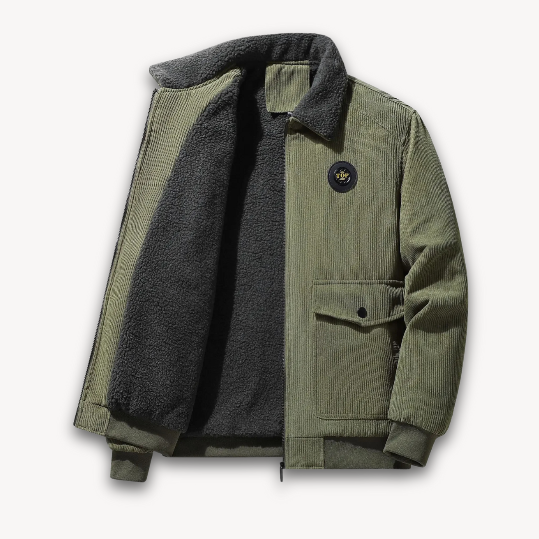 Veste d'Hiver Homme – Gris foncé