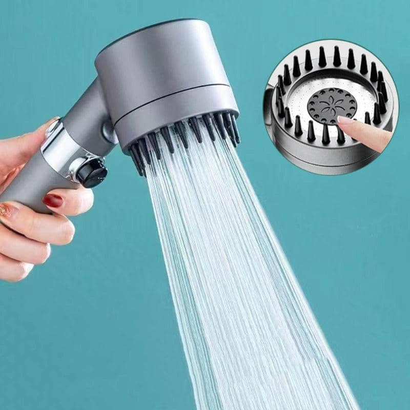 Pommeau de Douche Économe Haut Débit 4 en 1