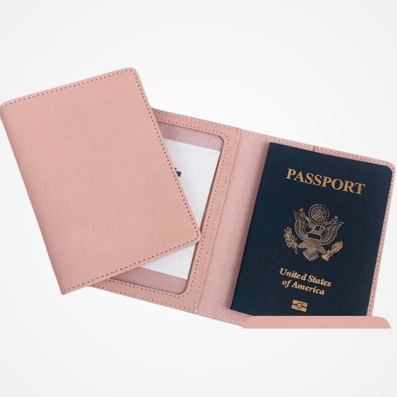 Porte Document de Voyage en Simili