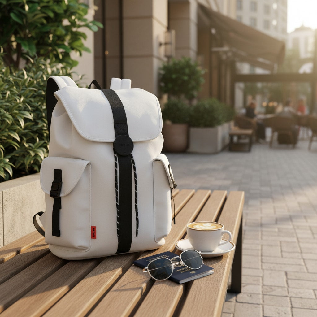 EVANIA - Sac à Dos pour Ordinateur Tendance
