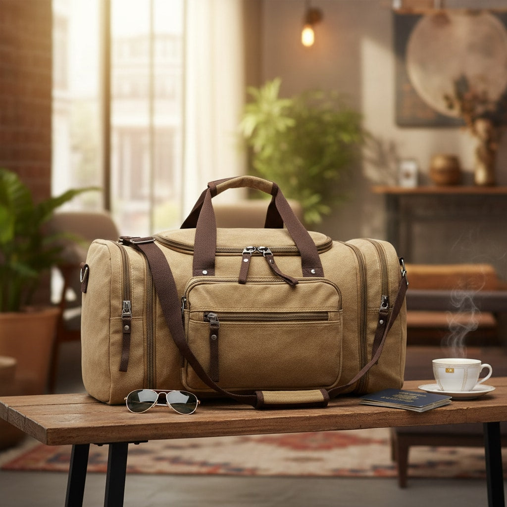 EMPYREA - Sac de Voyage Homme en Toile