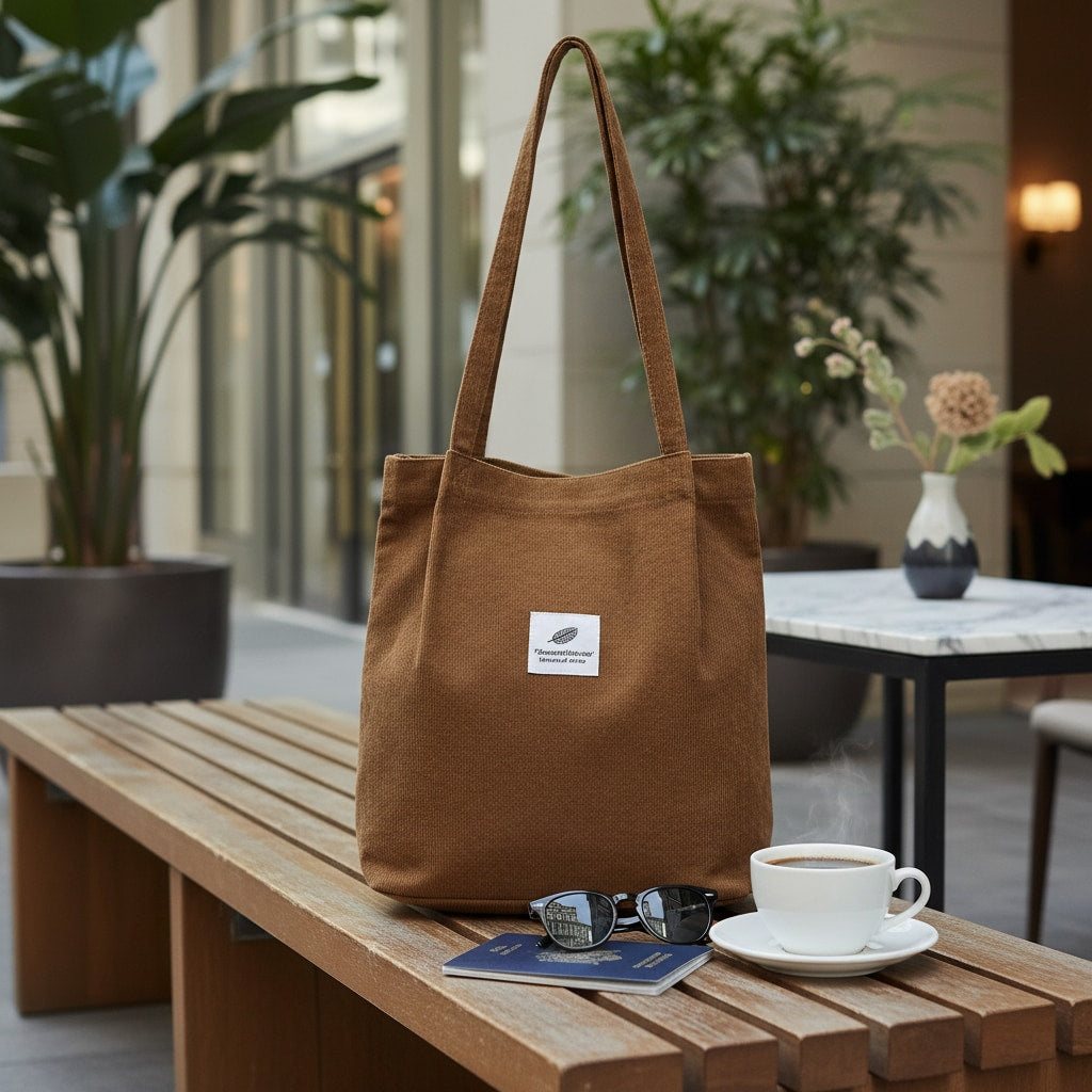 ETHERIA - Tote Bag Voyage Léger & Pliable pour Escapade Urbaine | Le Sac du Voyageur