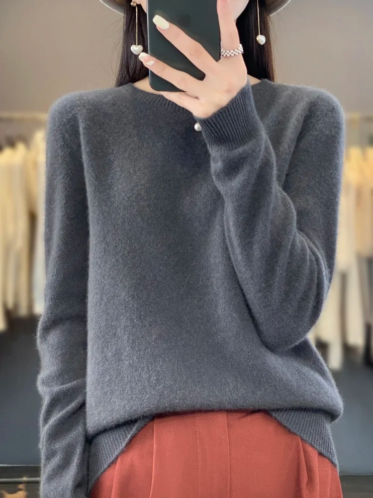 Pull Doux en Maille Élégant Femme