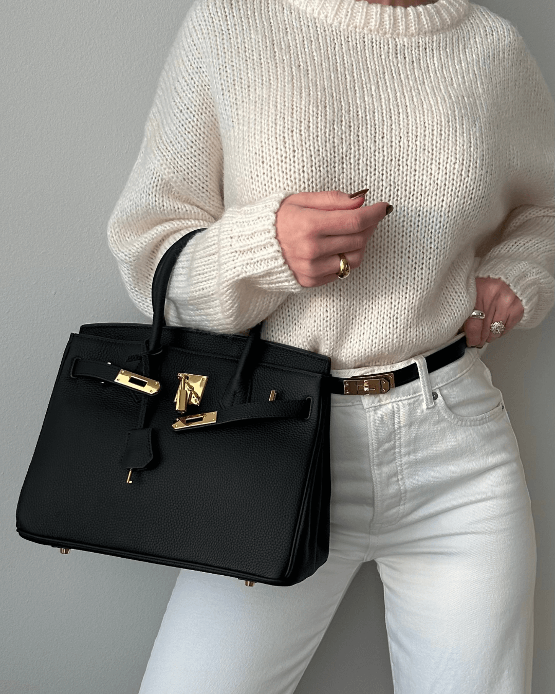 Sac Luxe Élégant Intemporel Femme
