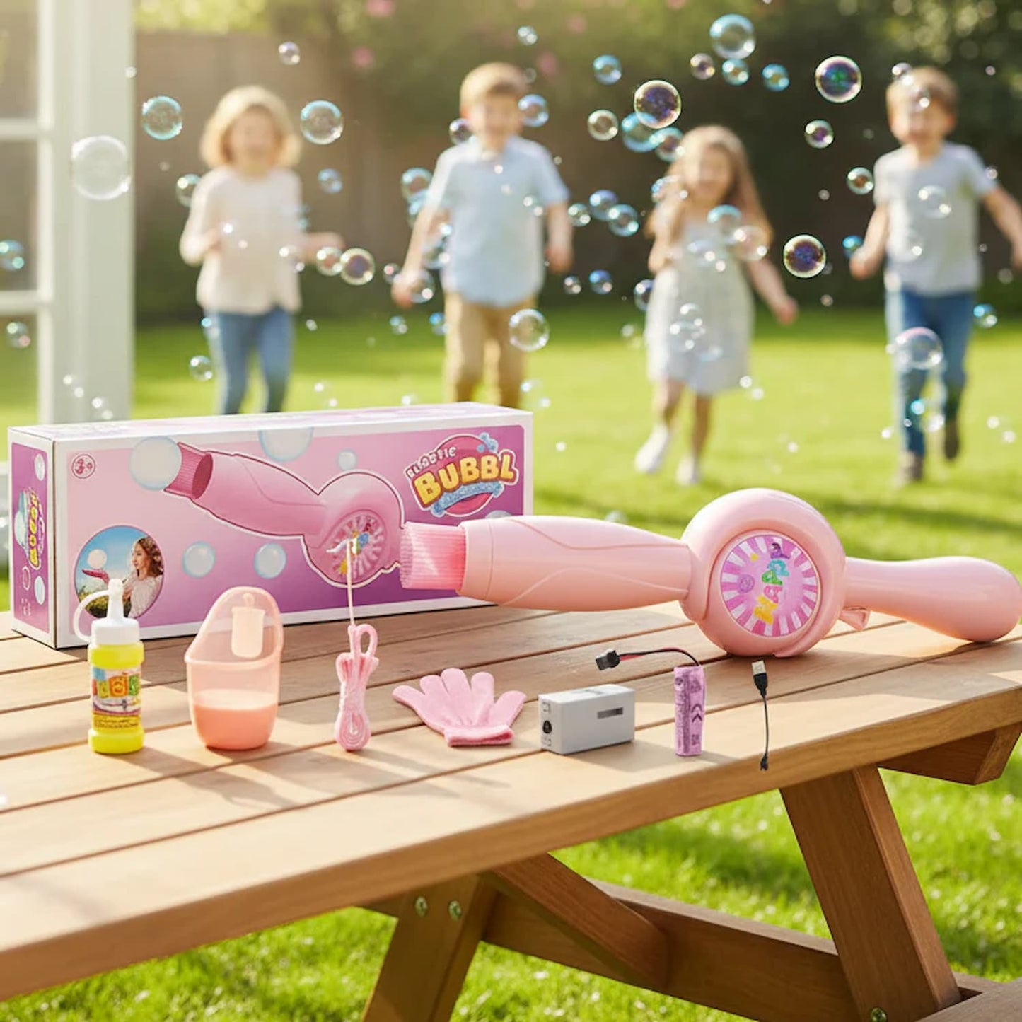 GlowPlay - Créez des bulles que vous pouvez toucher, attraper et apprécier