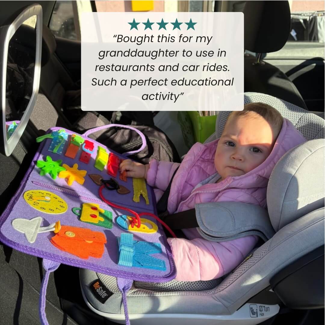 TodyJoy - Tableau d'Activités Montessori pour Tout-Petits