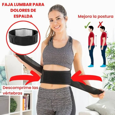 LuminaBack - Ceinture de thérapie thermique personnalisée pour un soulagement durable du bas du dos