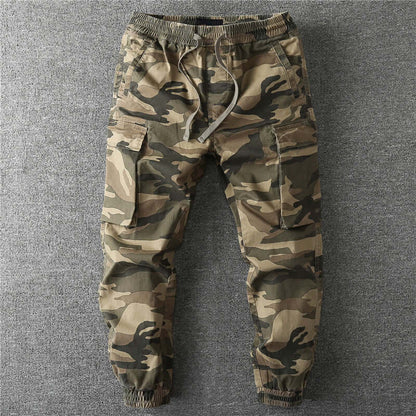 Pantalon Homme, multi-poches – Kaki