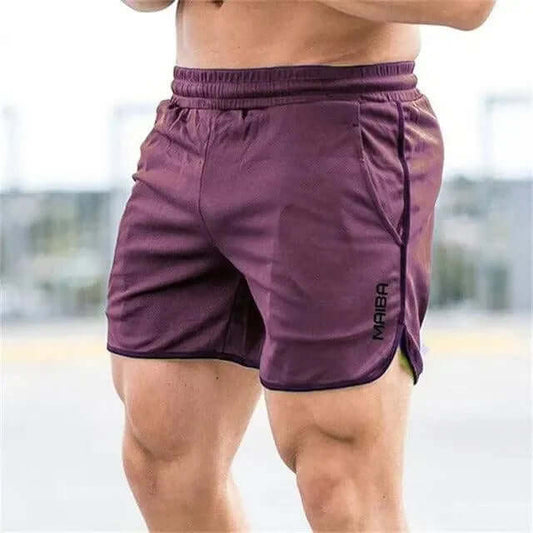 Men's Lightweight Breathable Athletic Shorts with Pockets – coloris Purple