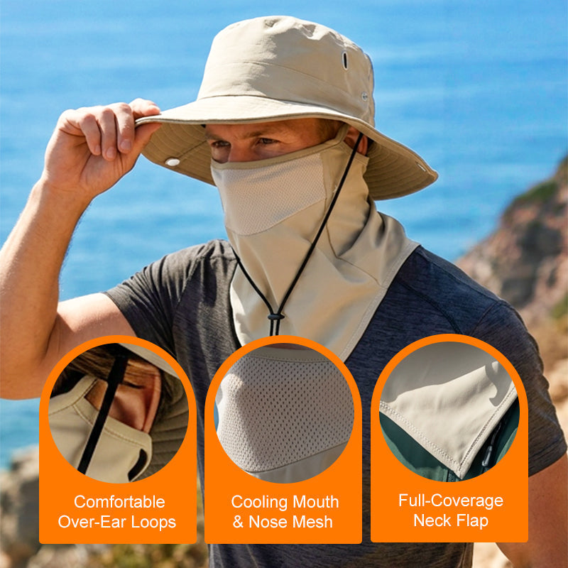 SunGuardPro - Protection Solaire Totale Sans Transpiration ni Coups de Soleil